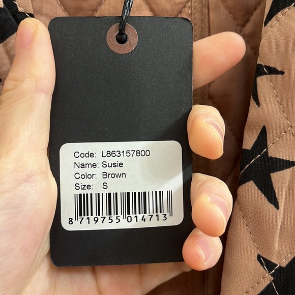 NWT Love Stories Susie Star print Quilted Dressing Gown - Picture 7 of 13